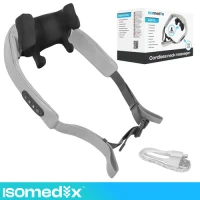 Isomedix 27467 Masážny prístroj na krk Shiatsu s vyhrievaním 22,2 W, USB‑C