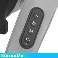 Isomedix 27467 Masážny prístroj na krk Shiatsu s vyhrievaním 22,2 W, USB‑C