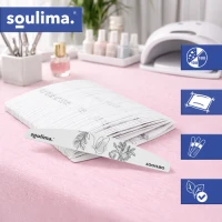 Soulima 27787 Sada pilníků na nehty, oboustranné 100/180, 100 ks