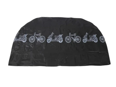 Verk 10171 Ochranná plachta na kolo, motorku 200 x 105 cm, černá