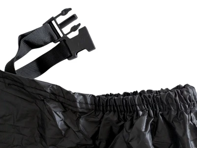 Verk 10172 Ochranná plachta na kolo, motorku 180 x 130 cm se sponou, černá