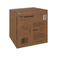 Trizand 27412 Rybářská bedna se sedátkem do 140 kg, 38 x 34 x 21 cm, černá 