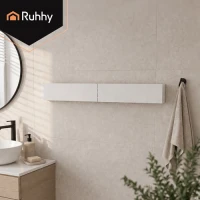 Ruhhy 27759 Skládací nástěnný sušák na prádlo 80 cm, bílý