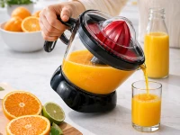 Verk 07481 Elektrický odšťavňovač na citrusové plody 0,7 l, 25 W, černý