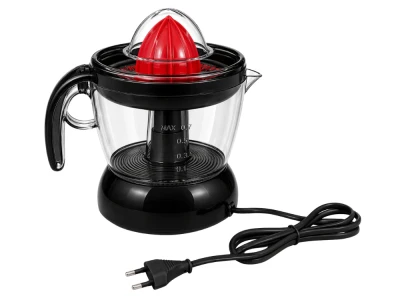 Verk 07481 Elektrický odšťavňovač na citrusové plody 0,7 l, 25 W, černý