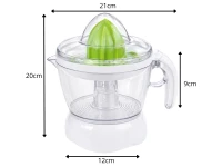 Verk 07481 Elektrický odšťavňovač na citrusové plody 0,7 l, 25 W, bílý