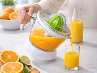 Verk 07481 Elektrický odšťavňovač na citrusové plody 0,7 l, 25 W, bílý