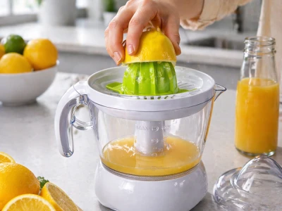 Verk 07481 Elektrický odšťavňovač na citrusové plody 0,7 l, 25 W, bílý