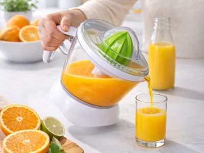 Verk 07481 Elektrický odšťavňovač na citrusové plody 0,7 l, 25 W, bílý
