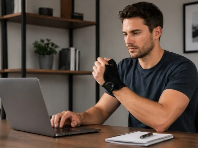 Verk 14671 Univerzální stabilizátor palce a zápěstí, černý