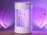 Verk 24544 Bezdrôtová závesná UV lampa proti komárom a inému hmyzu, biela