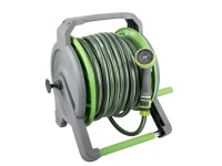 DIVODV 27881 Zahradní hadice s navijákem 1/2", 40 m, 4vrstvá, šedá