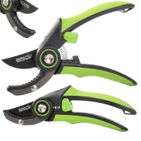 DIVODV 27886 Ruční zahradní nůžky 210 mm, černozelené