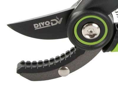 DIVODV 27886 Ruční zahradní nůžky 210 mm, černozelené