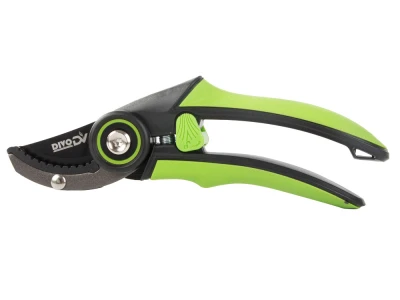 DIVODV 27886 Ruční zahradní nůžky 210 mm, černozelené