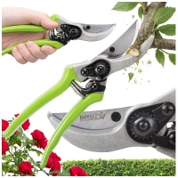 DIVODV 27890 Ruční zahradní nůžky 220 mm, zelené