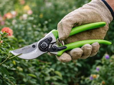 DIVODV 27890 Ruční zahradní nůžky 220 mm, zelené