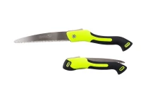 DIVODV 27889 Skladacie ručné pílka 35 mm, čepeľ 18 cm, čierno-zelená