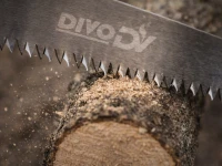 DIVODV 27889 Skladacie ručné pílka 35 mm, čepeľ 18 cm, čierno-zelená