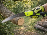 DIVODV 27889 Skladacie ručné pílka 35 mm, čepeľ 18 cm, čierno-zelená
