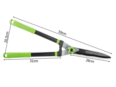 DIVODV 27892 Zahradní nůžky na živý plot 590 mm, černozelené