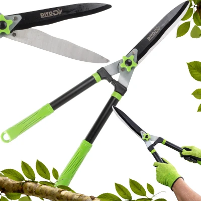 DIVODV 27892 Zahradní nůžky na živý plot 590 mm, černozelené