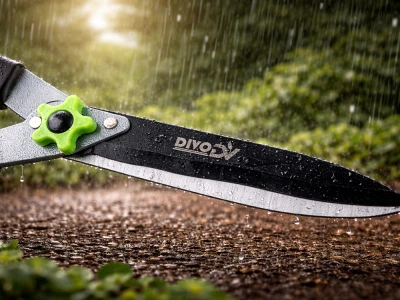 DIVODV 27892 Zahradní nůžky na živý plot 590 mm, černozelené