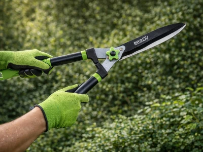 DIVODV 27892 Zahradní nůžky na živý plot 590 mm, černozelené