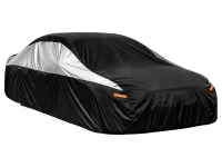 Verk 10170 Ochranná plachta na auto, vel. L, 143 x 385 x 107 cm, černá