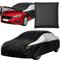 Verk 10170 Ochranná plachta na auto, veľkosť M, 140 x 388 x 107 cm, čierna