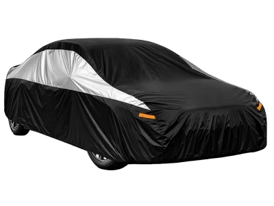 Verk 10170 Ochranná plachta na auto, veľkosť M, 140 x 388 x 107 cm, čierna