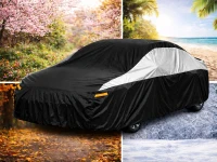 Verk 10170 Ochranná plachta na auto, vel. XL, 146 x 428 x 109 cm, černá