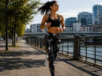 Verk 14664 Dámské legíny s push-up efektem, vysoký pas, S/M, černé