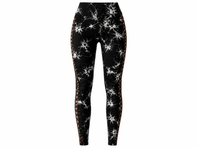 Verk 14664 Dámské legíny s push-up efektem, vysoký pas, S/M, černé