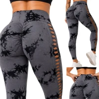 Verk 14664 Dámské legíny s push-up efektem, vysoký pas, S/M, šedé