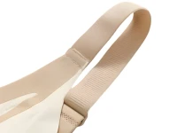 Verk 14672 Sportovní podprsenka push‑up, bezešvá s vycpávkami, vel. 2XL, bílá