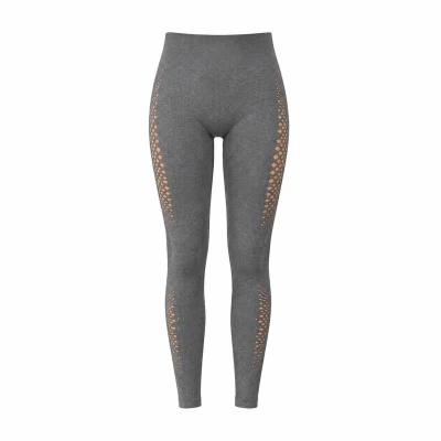 Verk 14673 Dámské legíny s push-up efektem, vysoký pas, vel. S/M, šedé 