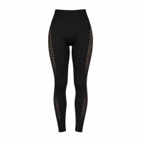Verk 14673 Dámske legíny s push-up efektom, vysoký pás, veľkosť S/M, čierne