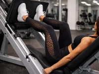 Verk 14673 Dámské legíny s push-up efektem, vysoký pas, vel. S/M, černé