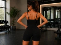 Verk 14674 Dámske fitness legíny s push-up efektom, veľkosť S/M, čierne
