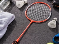 Verk 14713 Sada 2 badmintonových rakiet s puzdrom, červená 