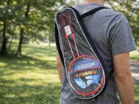 Verk 14713 Sada 2 badmintonových rakiet s puzdrom, červená 