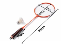 Verk 14713 Sada 2 badmintonových rakiet s puzdrom, červená 