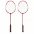 Verk 14713 Sada badmintonových raket s obalem 2 ks, červené