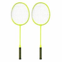 Verk 14713 Sada 2 badmintonových rakiet s puzdrom, zelená 