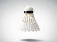 Verk 14715 Badmintonové pierkové loptičky, sada 3 ks, biele
