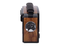 Verk 27543 Přenosné analogové rádio FM/M/SD, USB, AUX, SD, MP3, hnědé