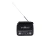 Verk 27543 Přenosné analogové rádio FM/M/SD, USB, AUX, SD, MP3, černé