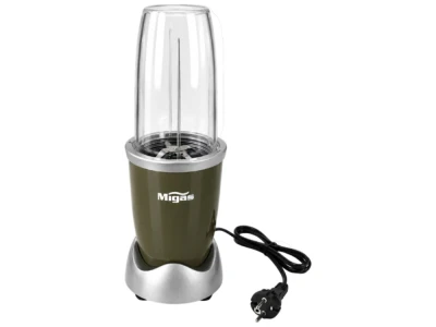 Verk 07559 Multifunkčný mixér na smoothie 600 W, 3 nádoby, šedozelený