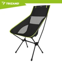 Trizand 27778 Rybářské křeslo 41 x 52 x 86 cm, skládací, černé